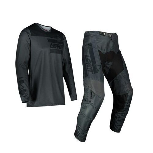 Leatt 2022 Moto 3.5 Graphene Ride Kit - Unisex - X-Small/28 - Adult - Grey - SKU:L5022040410