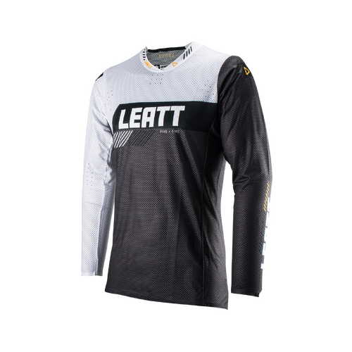 Leatt 2023 Moto 5.5 Ultraweld Graphite Jersey - Graphite/White