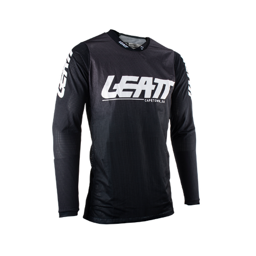 Leatt 2023 Moto 4.5 X-Flow Jersey - Black - M - SKU:L5023032201