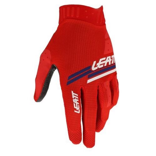 Leatt 2022 Youth Moto 1.5 Red Gloves - Unisex - Medium - Youth - Red - SKU:L6022050623