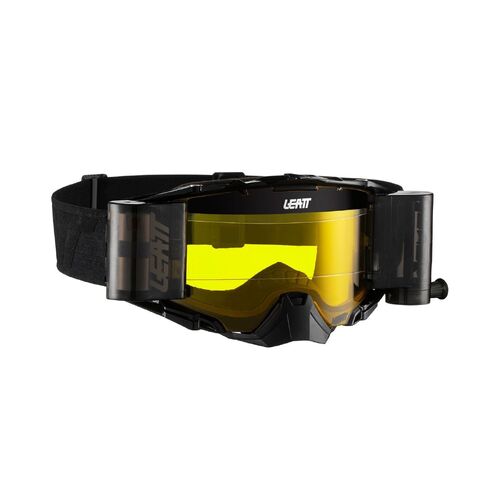Leatt Velocity 6.5 Roll-Off Black Grey Yellow Goggles 65% - SKU:L8019100051