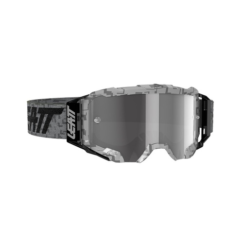 Leatt Velocity 5.5 Steel and Light Grey Goggles 58% - SKU:L8020001065