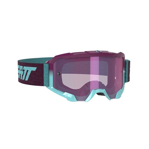 Leatt Velocity 4.5 Iriz Aqua and Purple Goggles 78% - SKU:L8020001095