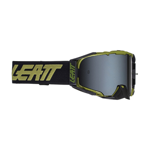 Leatt 2022 6.5 Velocity Sand Lime Goggles - SKU:L8021700200