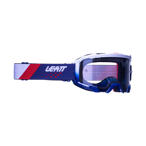 Leatt 2023 Velocity 4.5 Iriz Goggles - Royal/Silver 50% - OS - SKU:L8022010470