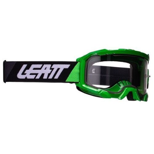 Leatt 2022 Velocity 4.5 Neon Lime Clear 83% Goggles - SKU:L8022010490