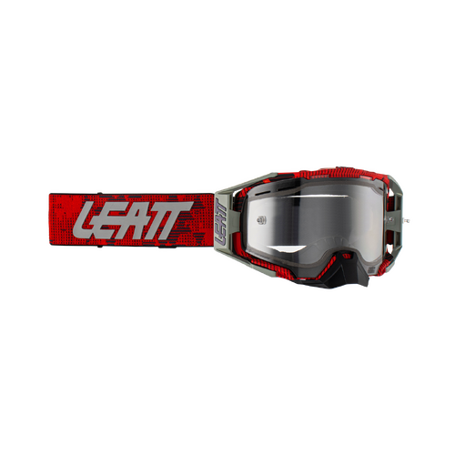 Leatt Velocity 6.5 Enduro Goggles - Red - OS - SKU:L8023020140