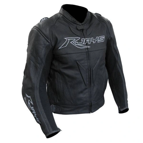 Rjays Cobra Leather Black Jacket - SKU:LJ0006BK48