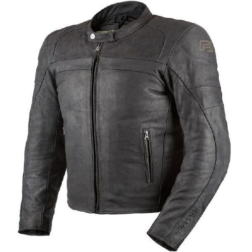 Rjays Calibre II Black Leather Jacket - SKU:LJ0021BK04