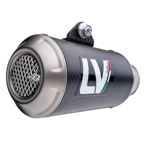 LeoVince LV-10 Full Exhaust System - Carbon - Honda MSX 125|Grom 22-23 - SKU:LVFS15252C