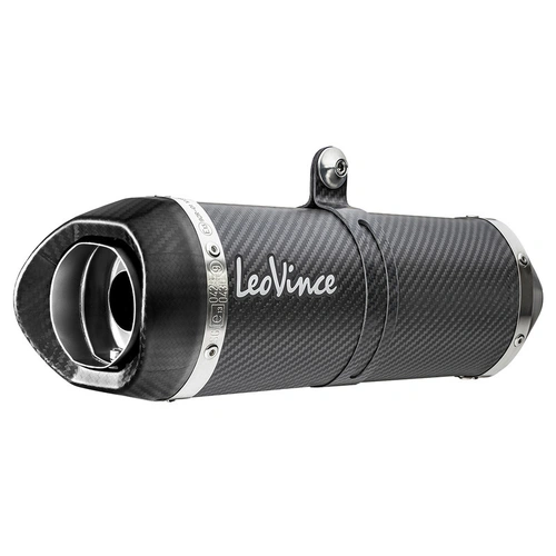 Leovince Lv One Evo Carbon Fiber Slip On Exhaust for Triumph Street Triple 765 S/Sa2/R/R Lrh/Rs '17-19 - Carbon Fibre