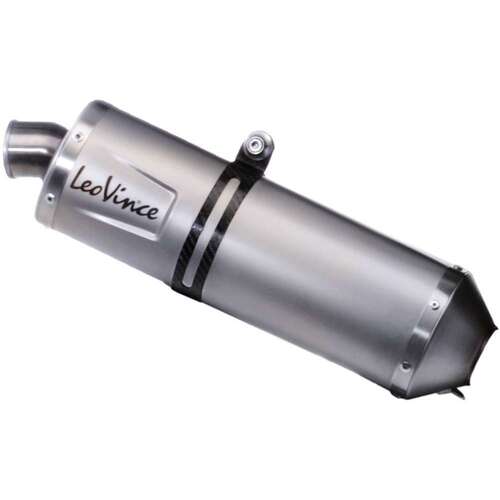 LeoVince LV One Evo Slip On Silencer - Stainless - Honda CRF1100L Africa Twin|Adventure Sport|DCT 20-23 - SKU:LVSO14355E