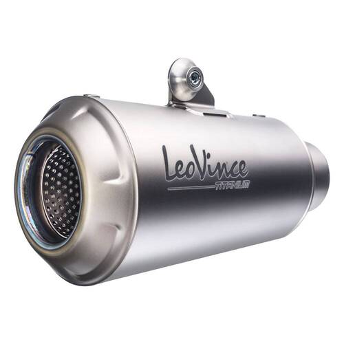 LeoVince LV-10 Slip On Silencer - Titanium - Yamaha YZF-R6 2006-2021 - SKU:LVSO15215T