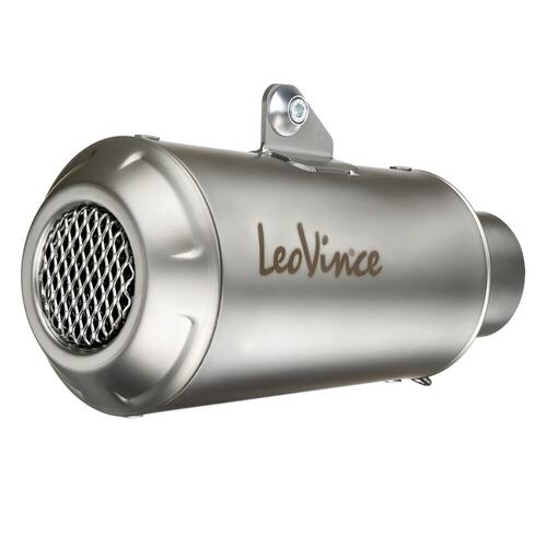 LeoVince LV-10 Slip On Silencer - Stainless - Kawasaki Z 900 RS/Cafe 18-23 - SKU:LVSO15216
