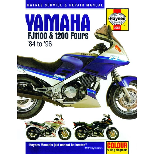 Haynes Repair Manual - Yamaha FJ1100/1200 Fours 84-96
