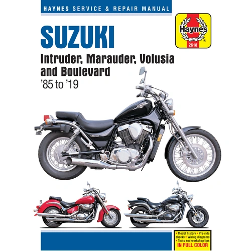 Haynes Repair Manual - Suzuki Intruder/Marauder/Volusia/Boulevard