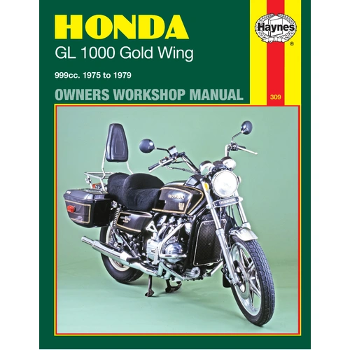 Haynes Repair Manual - Honda GL1000 Gold Wing 75-79