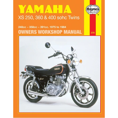 Haynes Repair Manual - Yamaha XS250/360/400 SOHC Twins 75-84