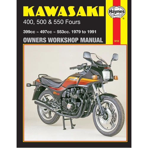 Haynes Repair Manual - Kawasaki 400/500/550 Fours 79-91