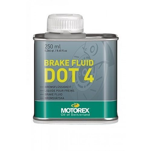 Motorex Brake Fluid Dot 4 - 250ml  - SKU:MBFDOT4250