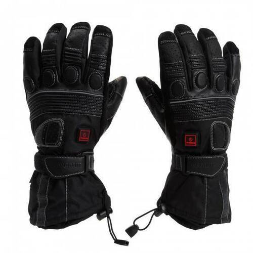 Venture Heat 12V Heated Touring Gloves - Black - SKU:MC225LG-p