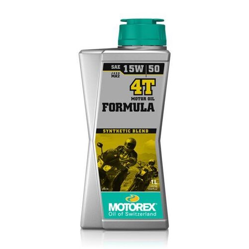 Motorex Formula 4T 15W50 - 1 Litre  - SKU:MF4T15501