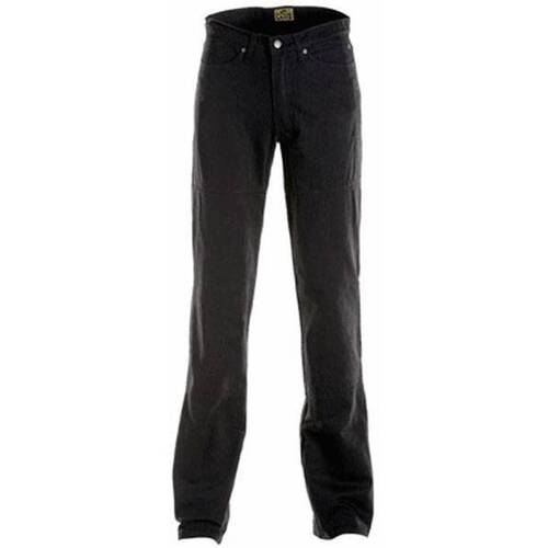 Draggin Kevlar Classic Mens Jeans - Black - 32 - SKU:MJPB32