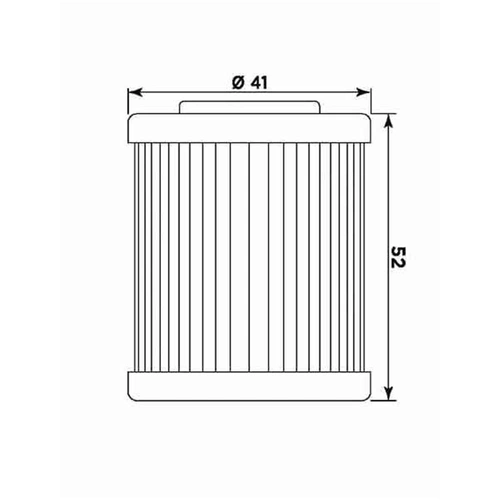 Miw Oil Filter Kt8002 - Hf157 - Beta/KTM/Polaris