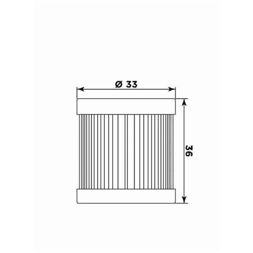 Miw Oilfilter P5005 - Hf181 - Aprilia/Piaggio