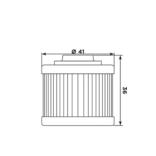 Miw Oil Filter P5011 - Hf186 - Aprilia