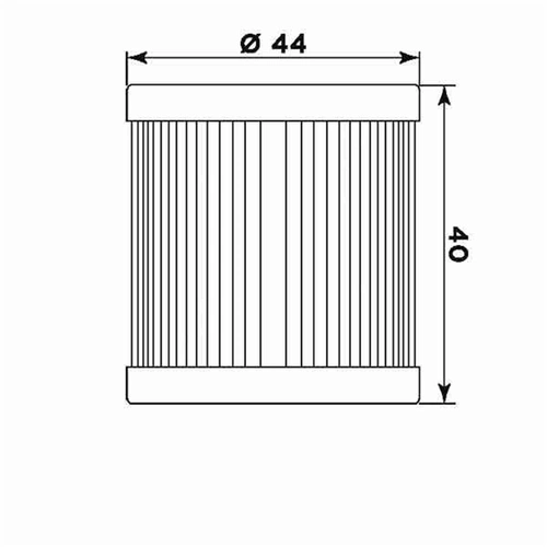 Miw Oil Filter S3003 - Hf131 - Hyosung/Suzuki