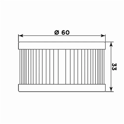 Miw Oil Filter S3004 - Hf136 - Suzuki