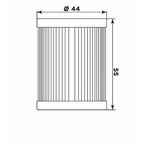 Miw Oil Filter S3008 - Hf132 - Beta/Suzuki/Yamaha