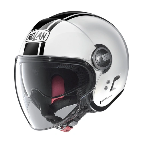 Nolan N21 Dolce Vita Helmet - White/Black - L - SKU:NHN21V09460