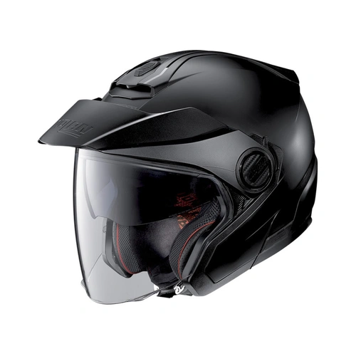 Nolan N40-5 Classic Helmet With Peak - Flat Black - XS - SKU:NHN40501054