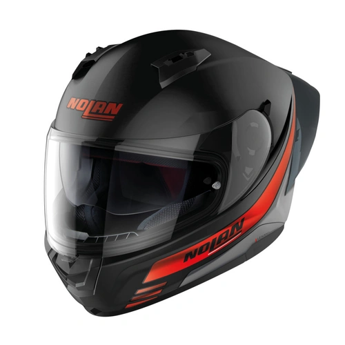Nolan N60-6 Sport Outset Helmet - Flat Black/Red - XS - SKU:NHN606S02154