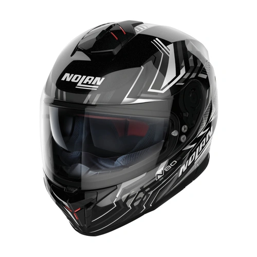 Nolan N80-8 Turbolence Helmet - Black/White