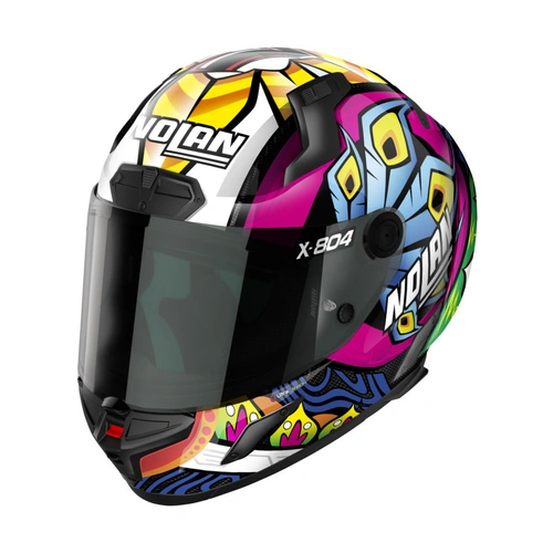 Nolan X-804 RS Davies Helmet - Multi Colour - S - SKU:NHX80402756