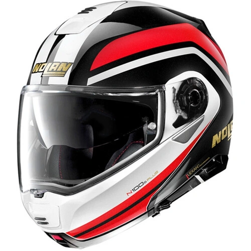 Nolan N100-5 Plus 50th Anniversary Helmet - Red/Black/White - M - SKU:NLN1005340