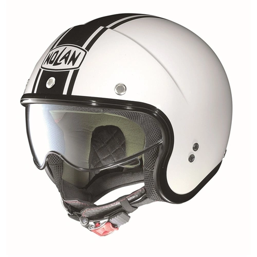 Nolan N-21 Carbide Helmet - White/Black - 2XL - SKU:NLN21619