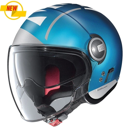 Nolan N-21 Visor Avant-Garde Helmet - Matte Sapphire Blue - S - SKU:NLN21V280