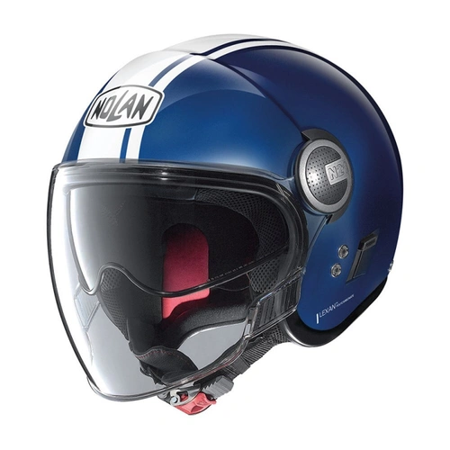 Nolan N-21 Visor Dolce Vita Helmet - Blue/White - S - SKU:NLN21V297