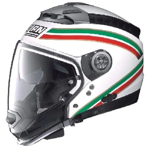 Nolan N-44 Italy Helmet - White/Red/Green - XS - SKU:NLN44111