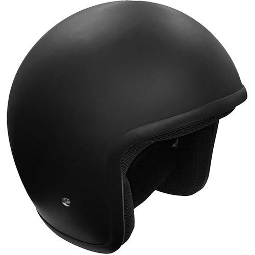Nexports Nj-02 Jet No Stud Helmet - Matte Black - L - SKU:NXNJ02NSMBK60