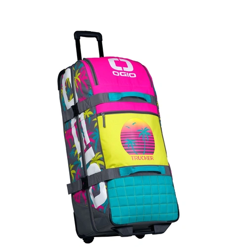 Ogio Miami Vice Trucker Gear Bag - Aqua/Yellow/Pink