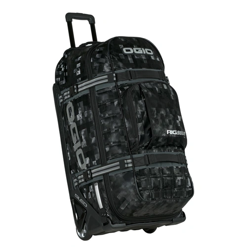 Ogio Rig 9800 Cloud Racer Wheeled Gear Bag - Black/Grey/Gold