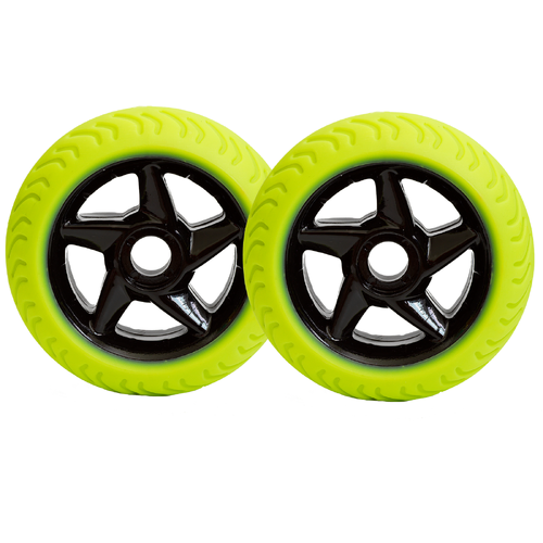 Ogio Rig 9800 Pro Replacement Wheel Set - Yellow 