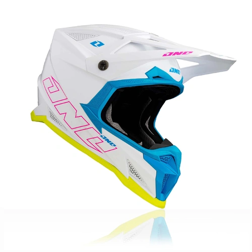 One Industries X297 Horizon Helmet - Miami White - M - SKU:OIL2000703