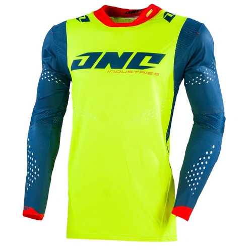 One Industries Youth X197 Jersey - Neon Navy - S - SKU:OIQ0114002