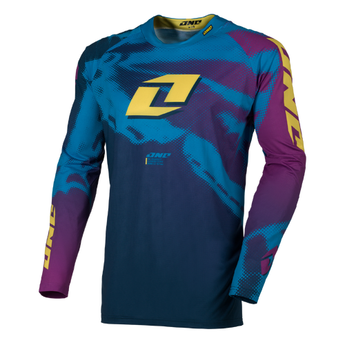 One Industries X297 MX Jersey - Navy Tiger - 2XL - SKU:OIQ1012006